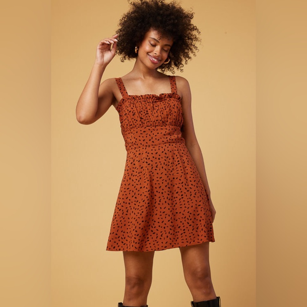 Last Chance 👋 Leopard Mini Dress